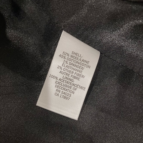 Banana Republic Plaid Wool Blend Blazer Jacket, Size XS - Picture 8 of 12